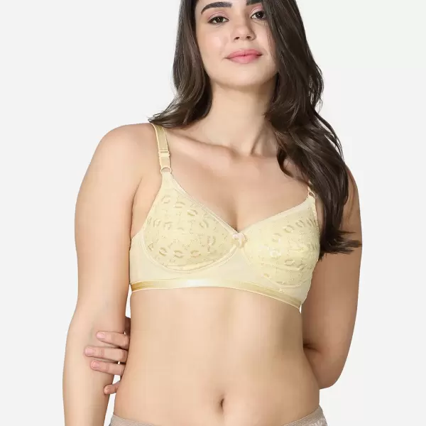 Traditional push up bra in Hakoba fabric