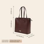 Leather Tote Bag for Women, Big Size