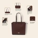 Leather Tote Bag for Women, Big Size